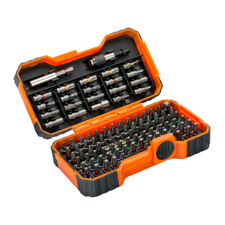 1 4in Drive Bit Set 100 Pieces S2 Steel Construction Repelec