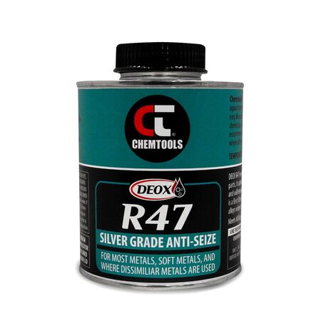 Silver Grade Anti-Seize R47 Brush Top Up to 870°C Application Repelec