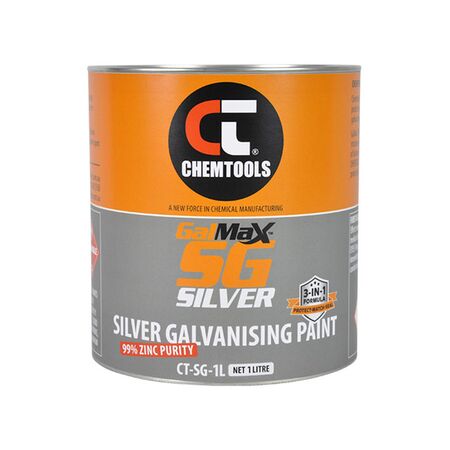 Galvanising Spray Silver Zinc-Rich Cold Galvanising Fast-Drying Finish Repelec