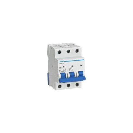 MCB 3P 63A 6kA D Curve DIN Rail NB1-63 Chint