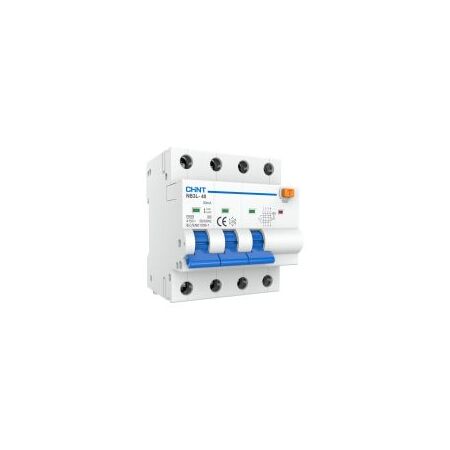 RCBO 3P+N C Curve 32A 30mA Type A 10kA NB3L Chint