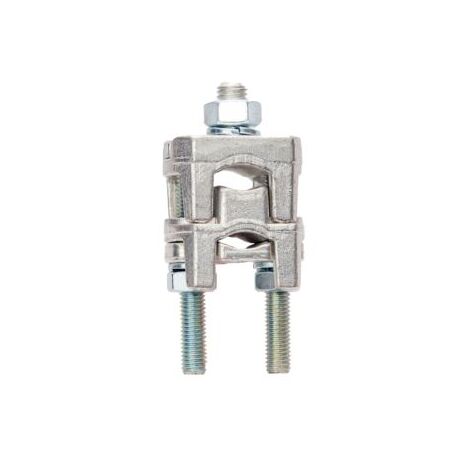 Riser Clamp Double 10-95mm² Split Bolt Nickel Brass Bovara