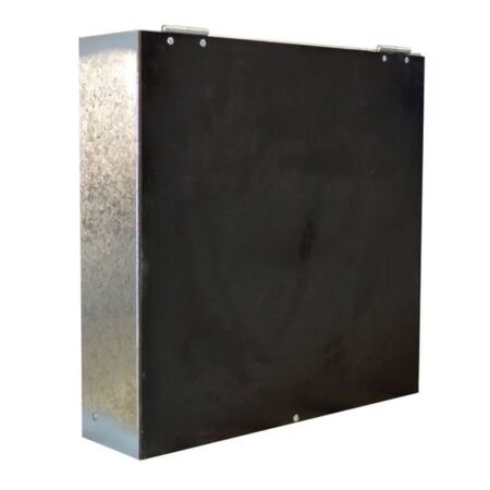 Panel Surround 600x900x100mm Blank Switch Panel Galvanised Bovara