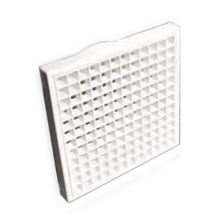 125mm Wall/Ceiling Eggcrate Grille White Ventair