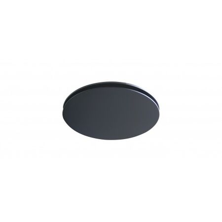 Airbus 200 Round Fascia Matte Black Ventair