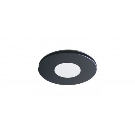 Airbus 200 Round Fascia 10W LED Matte Black Ventair