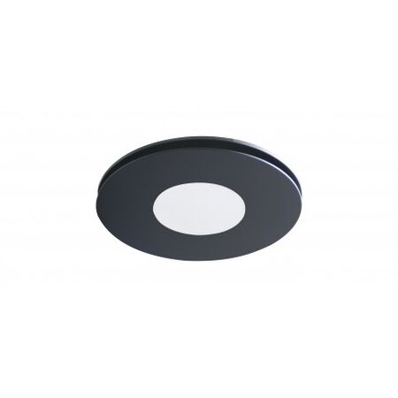 Airbus 250 Round Fascia 14W LED Matte Black Ventair