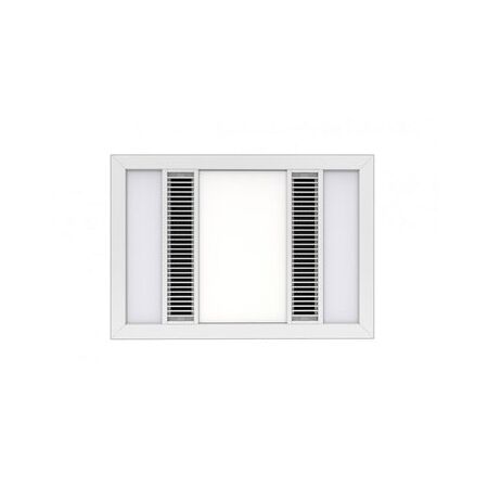 Manrose Rio 3-in-1 Heater Exhaust Light White Ventair