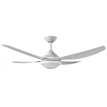 Royale II 1320mm 4 Blade Ceiling Fan 18W LED White Ventair