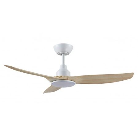 SKYFAN 1200mm 3 Blade DC Ceiling Fan 20W LED Light Oak Ventair