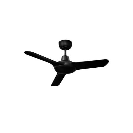 Spyda DC 900mm 3 Blade Ceiling Fan Black Ventair