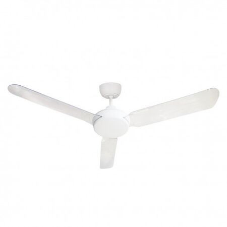 DC Ceiling Fan 1200mm 3 Blade 3 Speed Clear Ventair