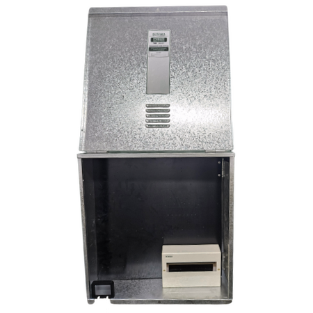 NSW Meter Box Lid Only Raw Galvanised Steel Bovara