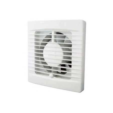 150mm Safety ELV Wall/Ceiling Exhaust Fan 364m³/h White Ventair