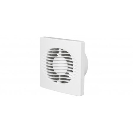 100mm Wall/Ceiling Exhaust Fan Run-On Timer White Ventair