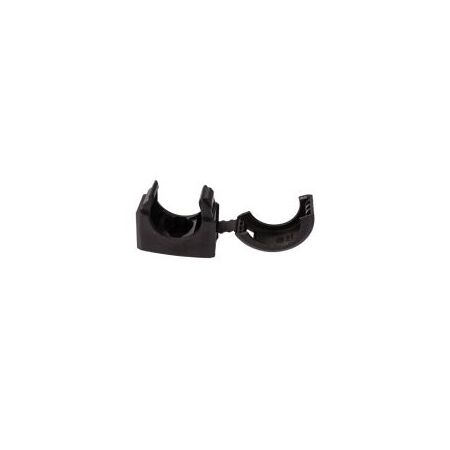 Nylon 66 Conduit Clip 13mm Black Adaptaflex