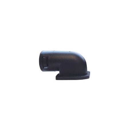 Fixed 90 Degree Flange Elbow 42mm Conduit IP66 Black Adaptaflex