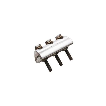 Aluminium Parallel Groove Clamp 35-300mm² 3 x M10 Cabac