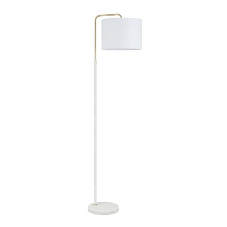 Floor Lamp ES Black Drum Marble Adjustable 320mm CLA Lighting