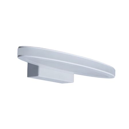 Wall Light 6W Oval Matt White 3000K Frosted 460lm CLA Lighting
