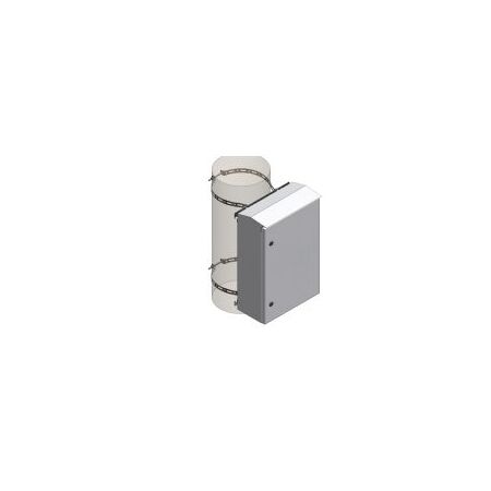 SS316 Pole Clamp 100-300mm for 300x300mm SSB Enclosure Redback