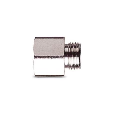 Nickel Plated Brass Thread Adaptor M20 to PG9 Adaptaflex