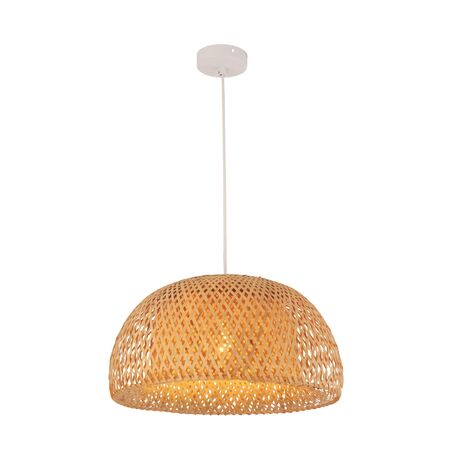 Pendant Light ES Small Bamboo 380mm x 230mm CLA Lighting