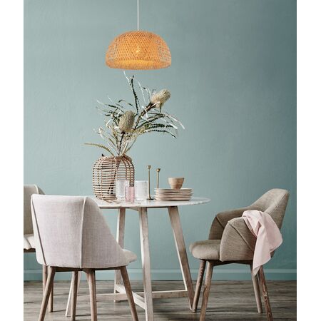 Pendant Light ES Small Bamboo 380mm x 230mm CLA Lighting