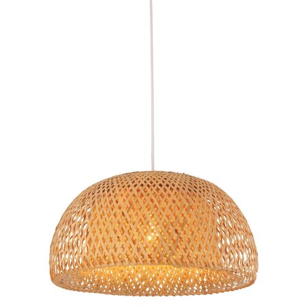 Pendant Light ES Large Bamboo 450mm x 260mm CLA Lighting