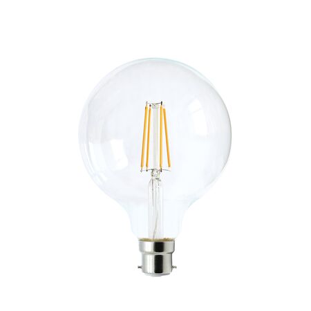 LED Globe ES G95 Filament 6W 6000K Clear Dimmable CLA Lighting