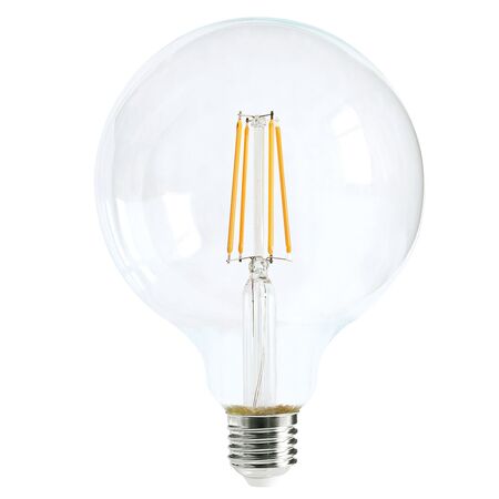 LED Globe ES G125 Filament 8W 2700K Clear Dimmable CLA Lighting