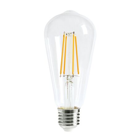 LED Globe ES Pear Filament 8W 2700K Clear Dimmable CLA Lighting