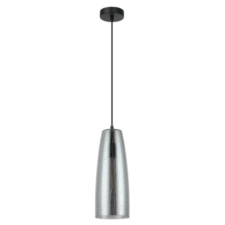 Pendant Light ES Smoke Glass Ellipse Raindrop 135mm CLA Lighting