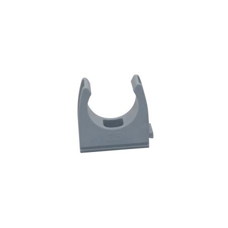 Conduit U Clip PVC 32mm Grey Box of 50 Tripac