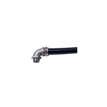 Liquid Tight Conduit 100mm Gal Steel PVC Black Roll of 10m Cabac
