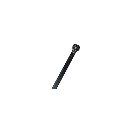Steel Pawl Cable Tie PA66 370x4.8mm UV Black Pack of 100 Cabac