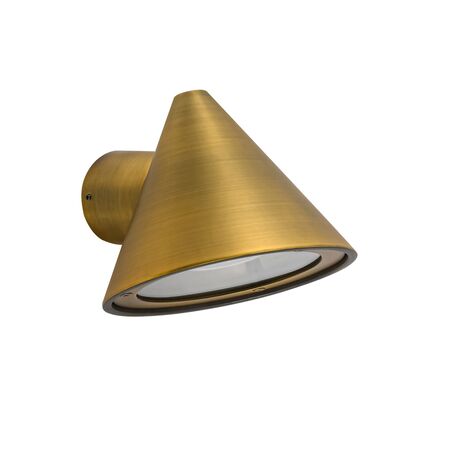 Outdoor Wall Light GU10 Cone Matt Black IP65 CLA Lighting