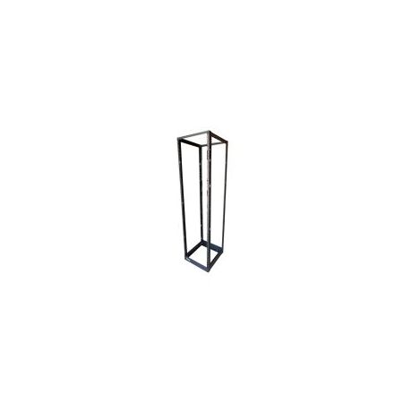 42RU 4 Post Adjustable Open Frame 19in Rack Redback