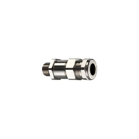 Ex de Unarmoured Barrier Gland M20 8.5-16mm Nickel Brass Kopex