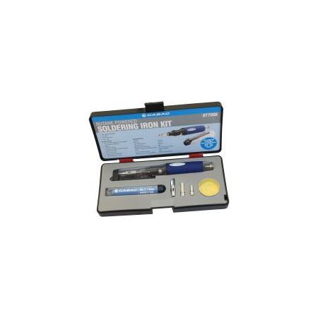 Gas Torch and Soldering Iron Kit with Solder Cabac