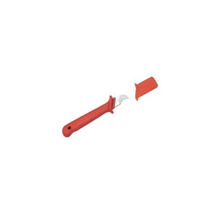 Cable Knife 1000V VDE Insulated Curved Blade Cabac