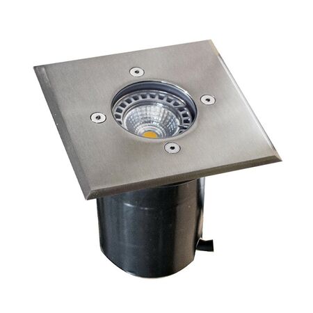 Inground MR16 Square Stainless Steel IP67 120mm CLA Lighting
