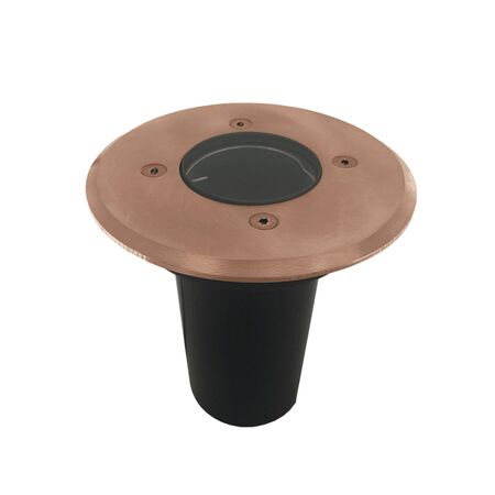 Inground Light MR16 Round Solid Copper IP67 120mm CLA Lighting