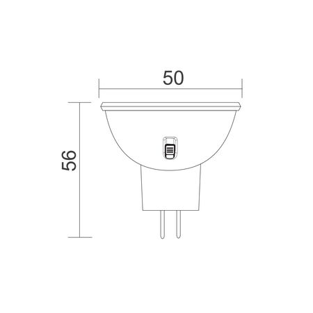 LED Globe MR16 6W 24V Tri-Colour White 510lm CLA Lighting