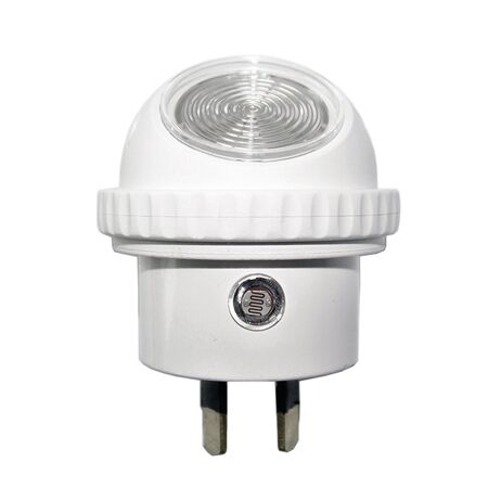 LED Nightlight Plug In 0.2W 6500K 360 Degree White CLA Lighting