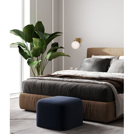 Wall Light ES 1 Light White Alabaster Sphere 140mm CLA Lighting
