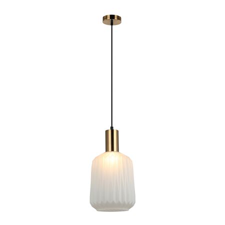 Pendant Light ES Pleated Opal Translucent Jar 200mm CLA Lighting