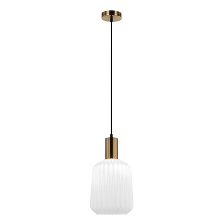 Pendant Light ES Pleated Opal Translucent Jar 200mm CLA Lighting