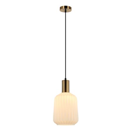 Pendant Light ES Pleated Opal Translucent Jar 200mm CLA Lighting