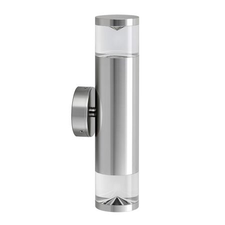 Pillar Light Up Down MR16 Anti-Glare Titanium IP65 CLA Lighting